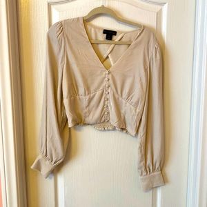 Velvet House of Harlow Crop Top size L